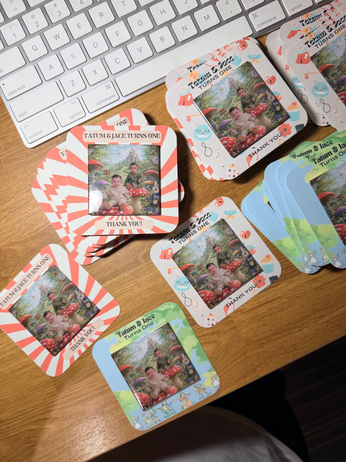 Custom Photo Magnetic Party Favours