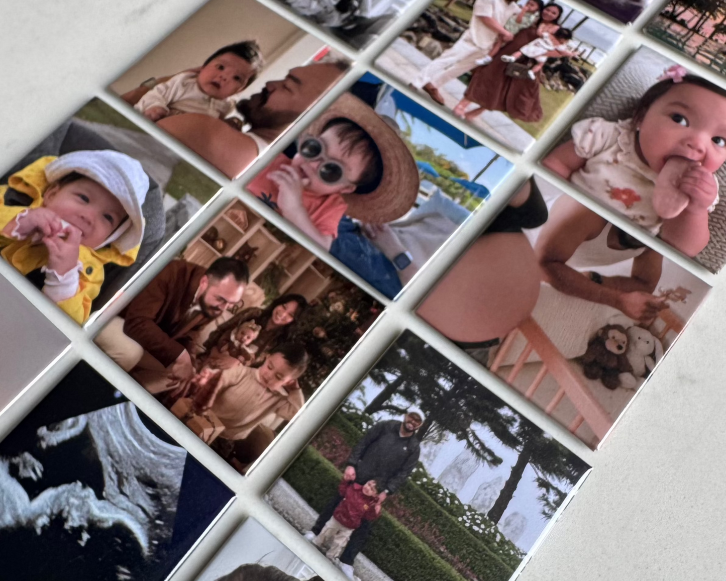 Custom Photo Magnets - Set of 9