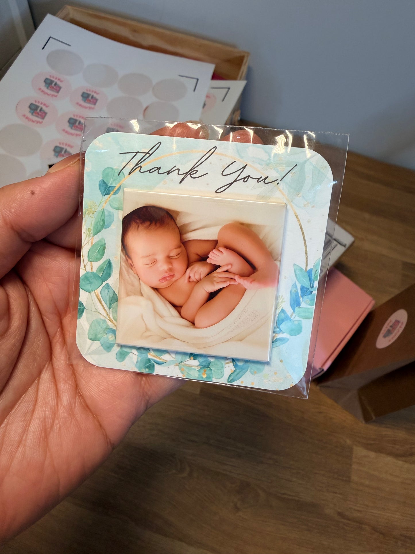 Custom Photo Magnetic Party Favours